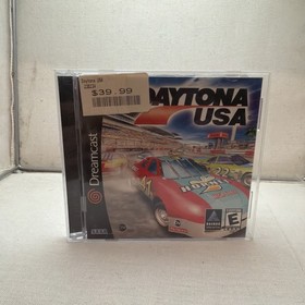 Daytona USA Sega Dreamcast Complete Tested Works CIB - CLEAN - W/REG CARD 