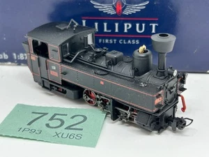 Liliput OO9 HONG L170140-D Narrow Gauge U Class 0-6-2 Tank STLB black with re... - Picture 1 of 1