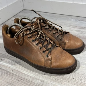 Thursday Boot Co Premier Zapatilla Baja Marrón (Natural) Cuero Zapatos Talla 10.5 - Imagen 1 de 8