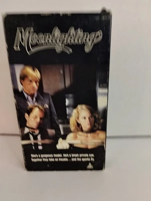Moonlighting TV Show (VHS, 1985) Bruce Willis Cybil Shepherd - Image 1 of 4
