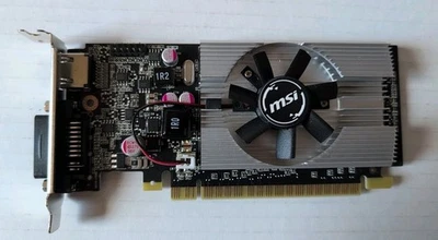 MSI N210MD1GD3 GeForce 210 Graphic Card 1 GB GDDR3 SDRAM Low Profile  - Image 1 of 3