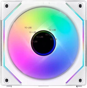 LIAN LI UNI WENTYLATOR SL INFINITY 120 RGB BIAŁY -UF-SLIN120-1W/UF-SLIN120-3W - Zdjęcie 1 z 12