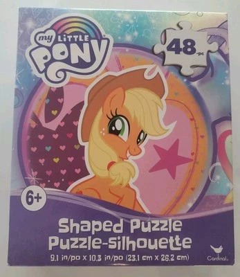 Spin Master My Little Pony Puzzle 48 Pieces Unique Shaped Character Image New - Image 1 of 4