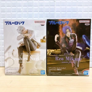 BLUE LOCK Figure Seishiro Nagi Reo Mikage Set sweets flavor Japan - Picture 1 of 4