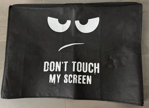 “Don’t Touch My Screen” Computer Monitor Cover for 27-28” Monitor - Afbeelding 1 van 2