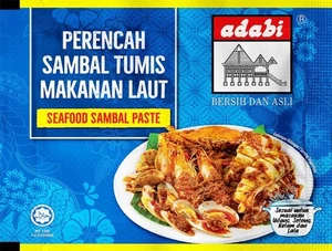ADABI Perencah Sambal Tumis Makanan Laut 120g x 3 - Picture 1 of 4