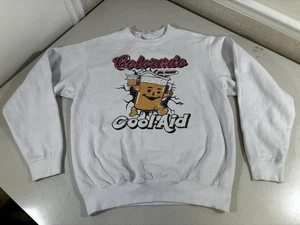 Vintage 90s Colorado Cool Aid Sweatshirt Pullover Crystal City  Medium - Picture 1 of 6
