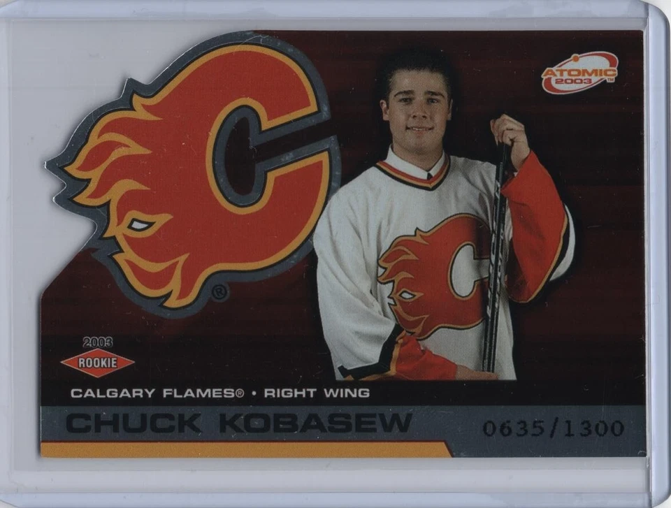 2002-03 Atomic Rookie #104 Chuck Kobasew RC 635/1300 - Image 1 of 1