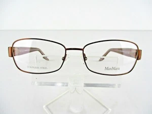 Max Mara MM 1128 (0A10) Brown 54 x 16 135mm Eyeglasses Frames - Picture 1 of 5