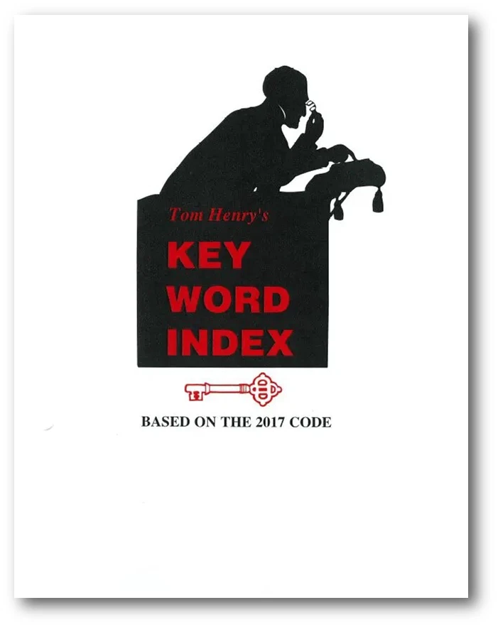Key Word Index based on 2017 NFPA NEC Code - Image 1 of 1