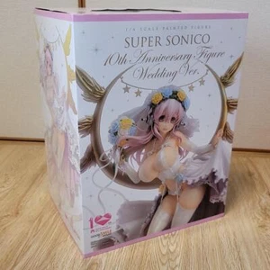 GOOD SMILE COMPANY Super Sonico 10th Anniversary Figure Wedding Ver. 1/6 Toy - Picture 1 of 5