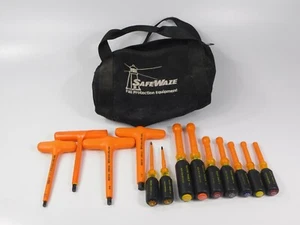 Klein Tools 14 Pc Insulated Tool Set, w/ Carrying Case, High Voltage Tools - Picture 1 of 3