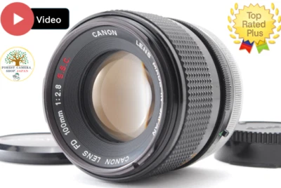 【NEAR MINT】Canon FD 100mm f/2.8 S.S.C. SSC MF Telephoto Portrait Lens From Japan - Image 1 of 4