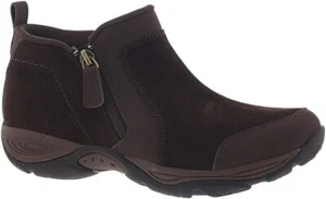 Easy Spirit Women's Evony Casual Ankle Booties, Dark Brown Size 9M - Picture 1 of 6