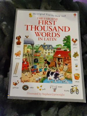 🔥First Thousand Words in Latin by Amery, Heather Book🔥 - Image 1 of 4
