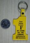 Mt. Storm West Virginia Volunteer Fire Department Co 40Th Ann Keychain Key Ring