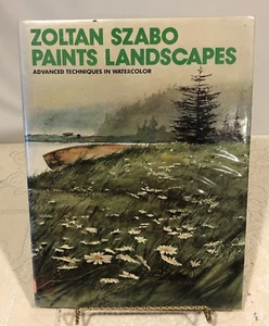 ZOLTAN SZABO PAINTS LANDSCAPES ADVANCED TECHNIQUES IN WATERCOLOR 1977 2ND PRINT - Bild 1 von 12