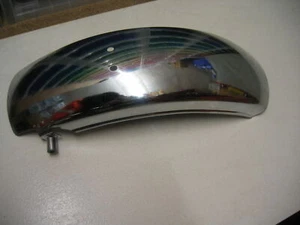 KAWASAKI KH250 KH400 S1, S2 ,S3 TRIPLE CHROME REAR MUDGUARD FENDER - Picture 1 of 1