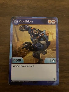 Bakugan TCG Spin Masters Eng 169 CC BR Gorthion - Picture 1 of 2