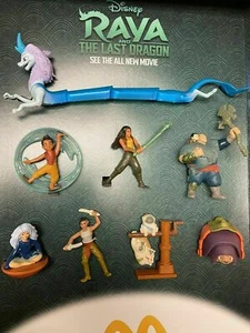 MCDONALDS 2021 RAYA & THE LAST DRAGON - COMPLETE SET OF 8 - READY TO SHIP - Picture 1 of 1