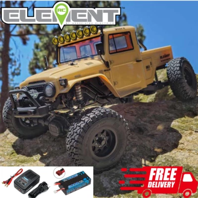 Element Enduro Zuul RC Crawler 1/10 Electric 4WD RTR Trail Truck Lipo Combo Tan - Image 1 of 4