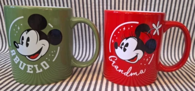 ЛОТ ИЗ 2 КОМПЛЕКТОВ КРУЖЕК DISNEYPARK RESORT МИККИ И МИННИ МАУС АБУЭЛО И БАБУШКА - Изображение 1 из 4
