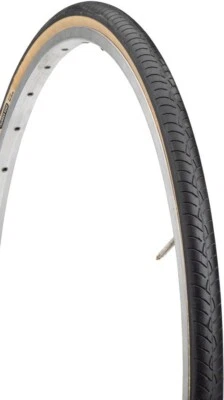 MSW Thunder Road Tire 27 x 1-1/4, Wirebead, Tan Gumwall for vintage road bikes!