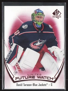2021-22 SP Authentic - Future Watch Daniil Tarasov #197 Limited Red (RC) - Picture 1 of 3