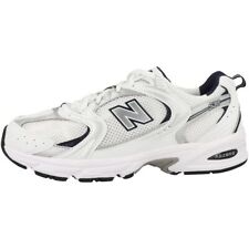 New Balance Unisex 530 Sneaker, White/Natural Indigo, 10 US Men