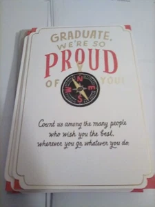 Hallmark Graduation Card: Congratulations for High School/College/Nursing - Picture 1 of 2
