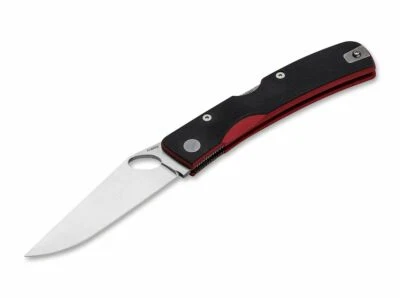 Manly Peak One CPM-S90V Black & Red Taschenmesser Klappmesser Folder ✔️ 01ML063 - Bild 1 von 3