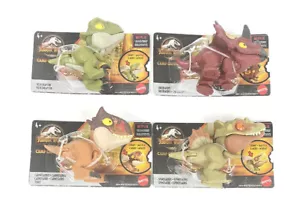 Komplettsatz 4 Jurassic World Camp Cretaceous Snap Squad Triceratops NEU - Bild 1 von 4