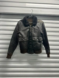Willis And Geiger AN-J-3A WW2 Leather Flight Jacket - Picture 1 of 12