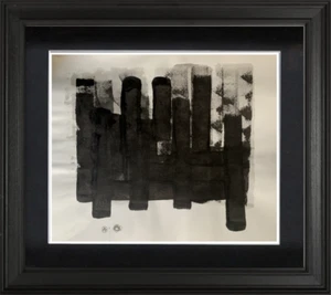 ARTISTE DU XX° - PEINTURE ABSTRAITE -OEUVRE ORIGINALE 1990-INEDIT (107) - Picture 1 of 16