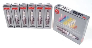 NGK LASER IRIDIUM Iridium Spark Plugs DILZKR7B11G 95350 Set of 6 For Acura Honda - Picture 1 of 4