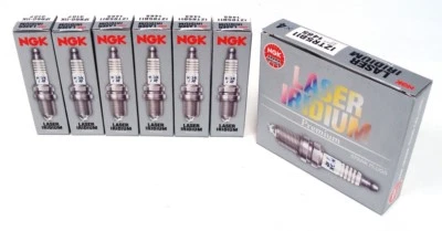 NGK LASER IRIDIUM Iridium Spark Plugs DILZKR7B11G 95350 Set of 6 For Acura Honda - Image 1 of 4