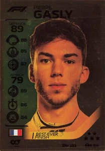 Pierre Gasly #181 2020 Topps Turbo Attax Fórmula 1 Scuderia AlphaTauri - Imagen 1 de 2