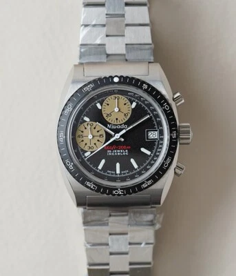 Nivada Grenchen Chronosport White Bracelet 77002A45 Men's Watch Steel - Image 1 of 4