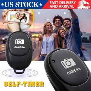 Camera Shutter Wireless Bluetooth Button Remote Control for Android Apple Lot - Picture 1 of 12