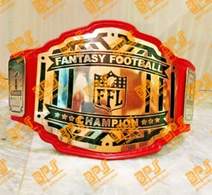 FFL PLAYOFFS MASTER FANTASY FOOTBALL CHAMPION TITLE BELT 2mm thick brass - Picture 1 of 5