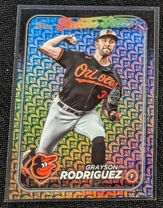 Grayson Rodriguez #111 2024 Topps Series 1 Easter Holiday Foil Baseball Insert - Picture 1 of 2
