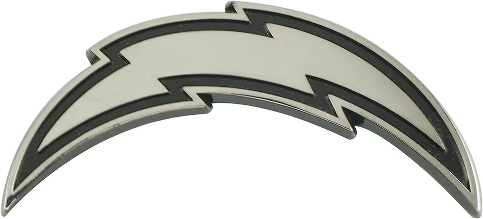 NFL Los Angeles Chargers Auto Car Truck Heavy Duty Real Chrome Metal Emblem