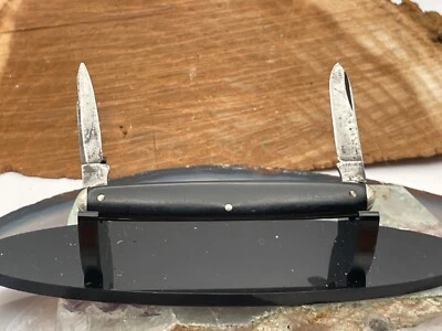 Navaja de bolsillo vintage Schrade Cut Co Walden NY 2 hojas --361,25 RARA Foto 1 de 4