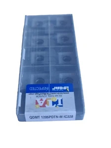 Iscar QDMT 1205PDTN-M IC328 INSERTOS DE FRESADO DE CARBURO PUNTAS 20% IVA INC X10 - Imagen 1 de 2