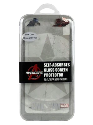 Avengers iPhone 6 6s 7 Plus Glass Screen Protector Captain America Civil War New - Image 1 of 2