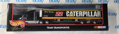 Hot Wheels Racing Team Transporter CATERPILLAR RACING NASCAR - Image 1 of 3