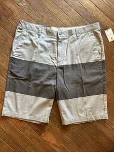 New Tag Vtg Volcom Block Shorts Men’s 40 Logo Rare Made In USA 90’s - Picture 1 of 9