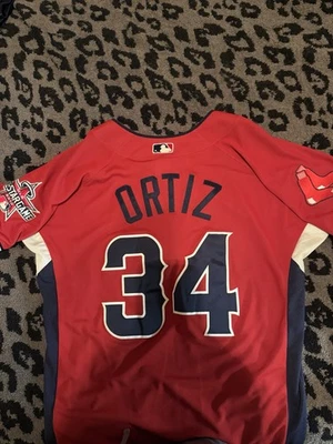 Camiseta para hombre Majestic American League 2010 All Star Game, David Ortiz, talla M Foto 1 de 4