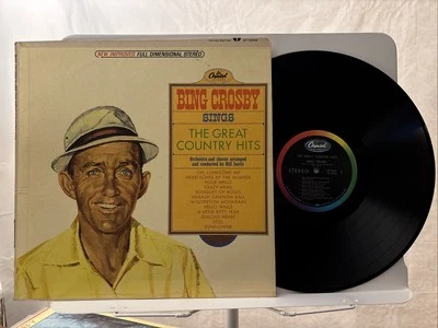 Bing Crosby Sings The Great Country Hits - 1965 Stereo Vinyl LP - VG+/VG+ — 第 1/4 张图片