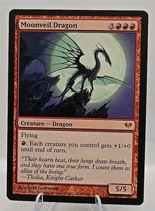 Moonveil Dragon MTG Dark Ascension Regular - Picture 1 of 2